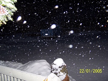 Snow Storm in Amherst NH